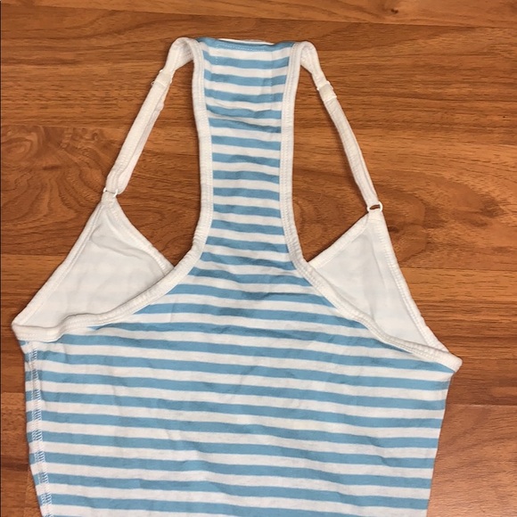 Ruehl No. 925 Blue and White Striped Tank Top - Picture 4 of 4